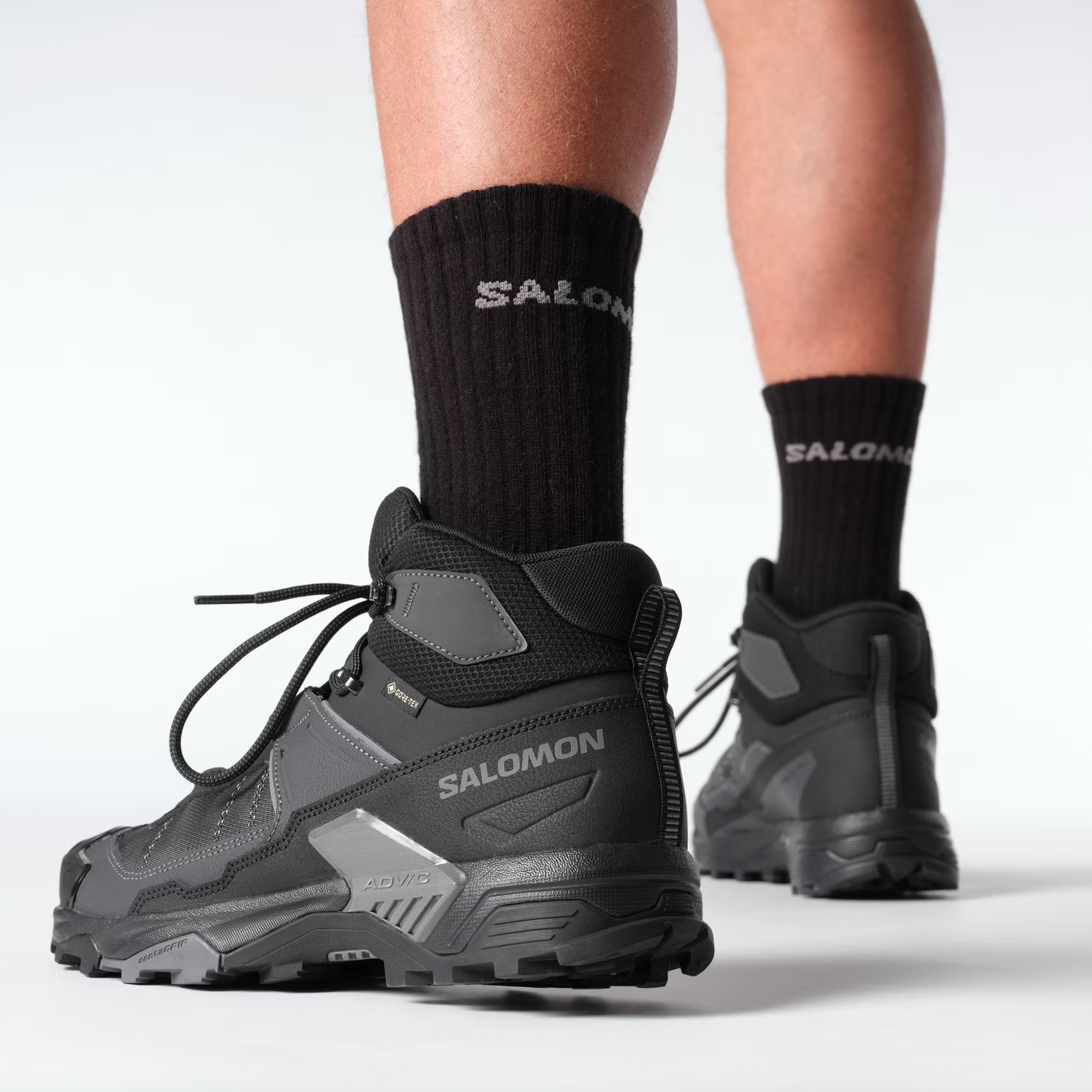 SALOMON batai X Ultra 5 Mid Wide GTX juoda/pilka