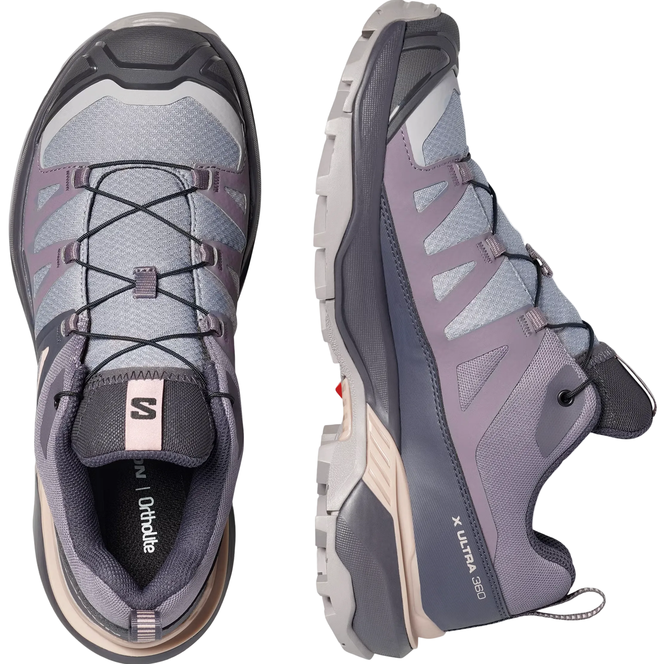 SALOMON sko X Ultra 360 W gull/nine iron/shadow grey