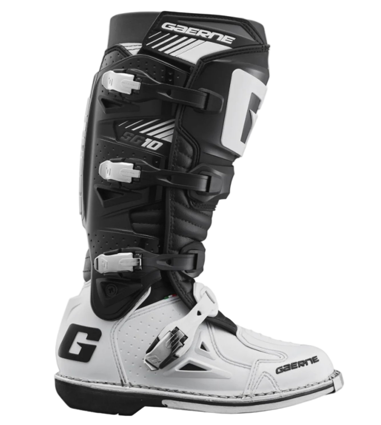 GAERNE SG 10 batai balti/juodi