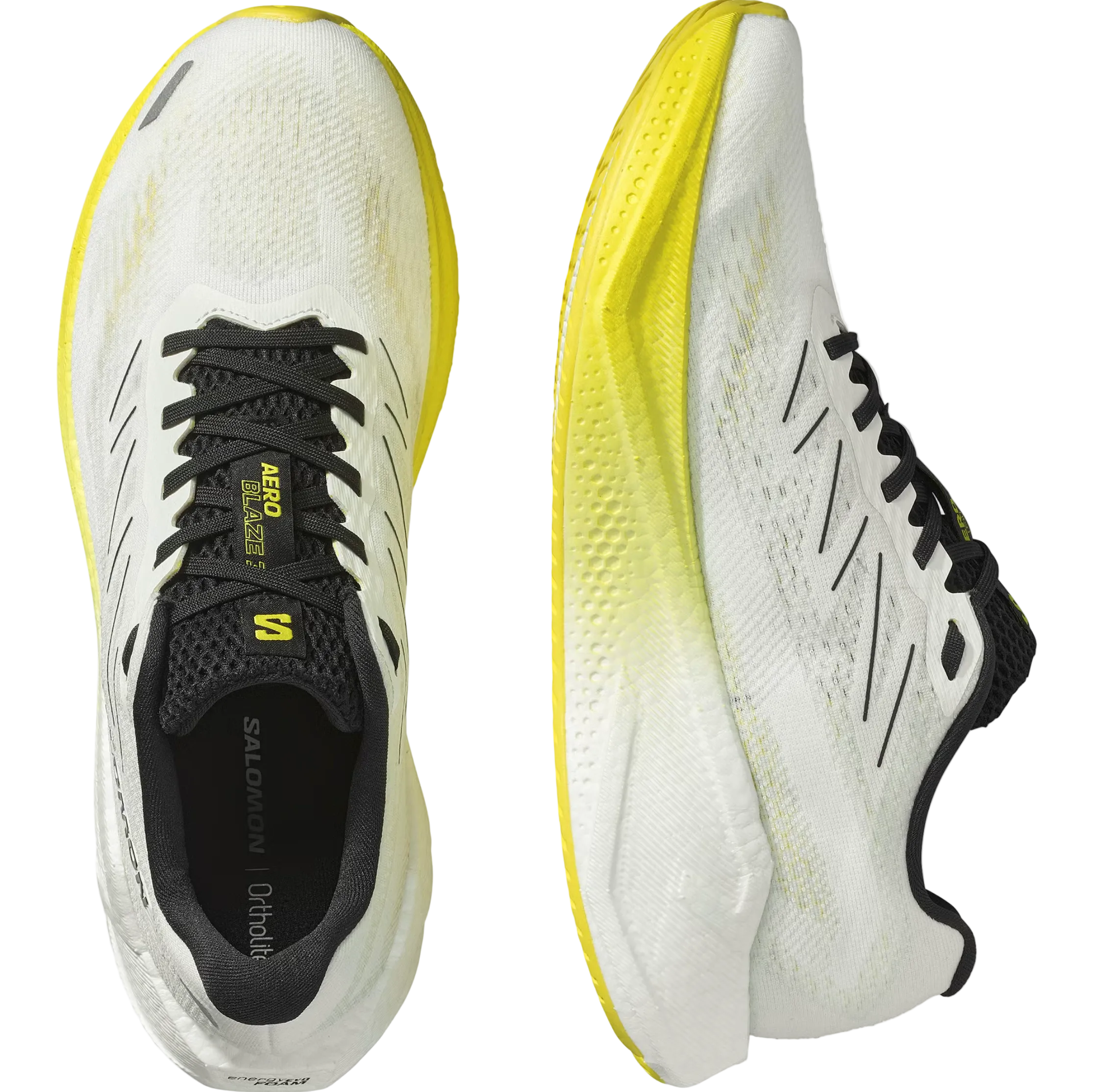 SALOMON sko Aero Blaze 3 hvid/sort/gul