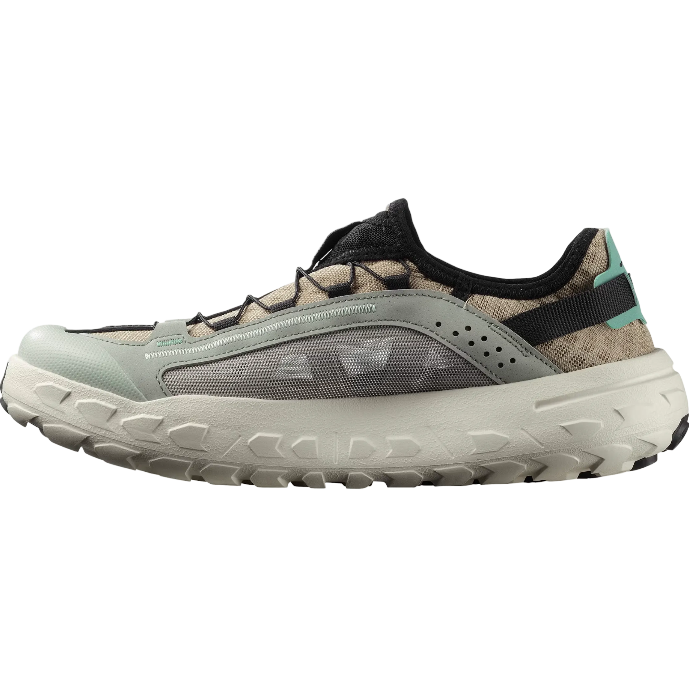 SALOMON shoes Solamphibian desert tan/wrought iron/clearly aqua