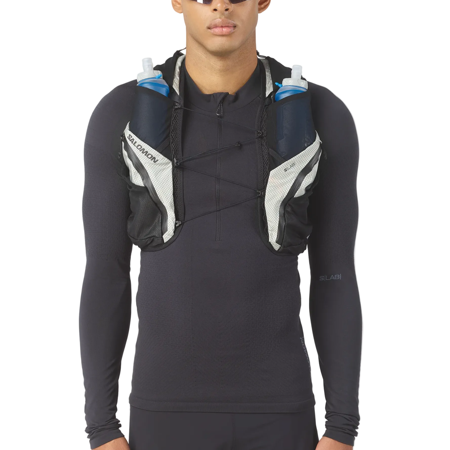 SALOMON veste ar hidrantiem S/Lab Adventure 20 Set black/white