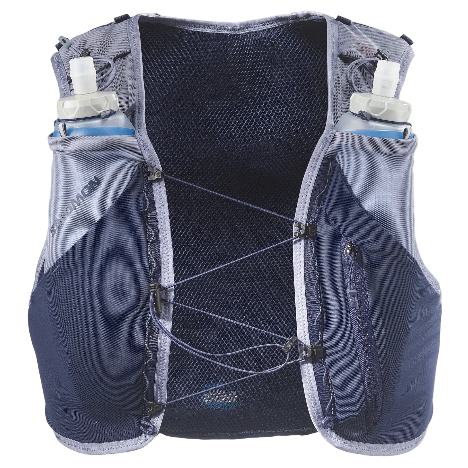 SALOMON veste ar hidrantiem Adv Skin 5 Gradient Set dark blue