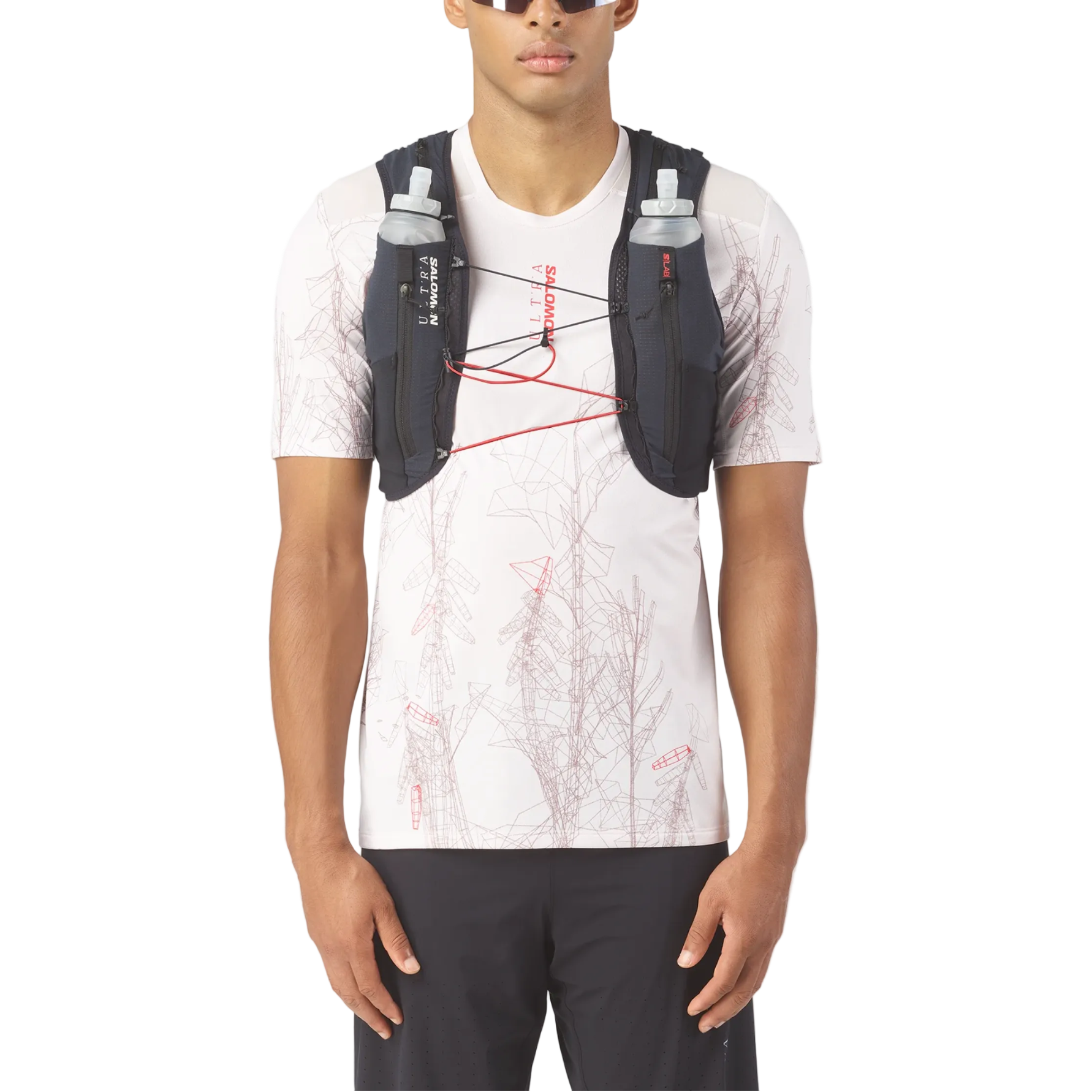 SALOMON vest med hydrant S/Lab Ultra 12 sort