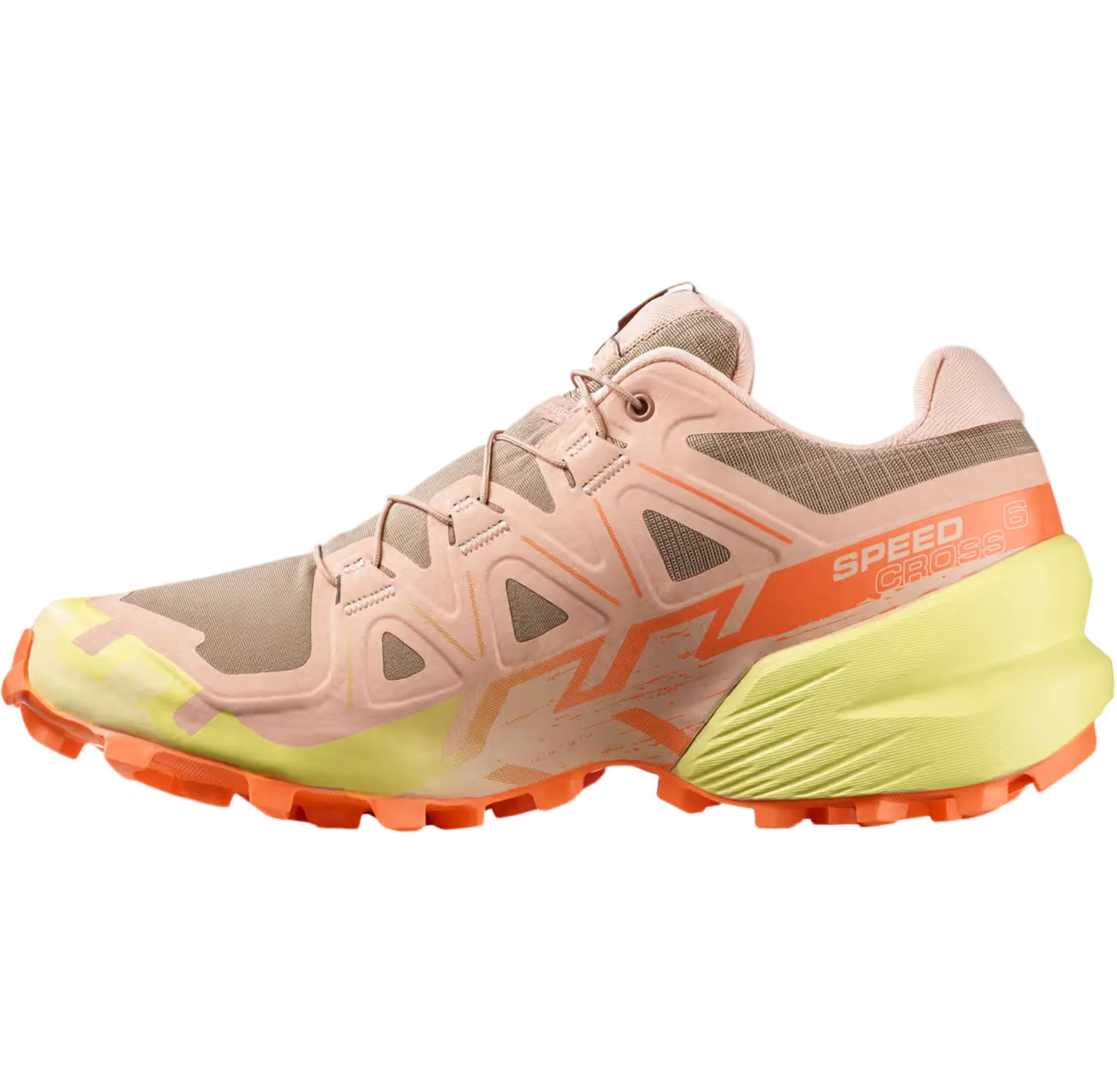 SALOMON batai Speedcross 6 W persikų/geltonos spalvos