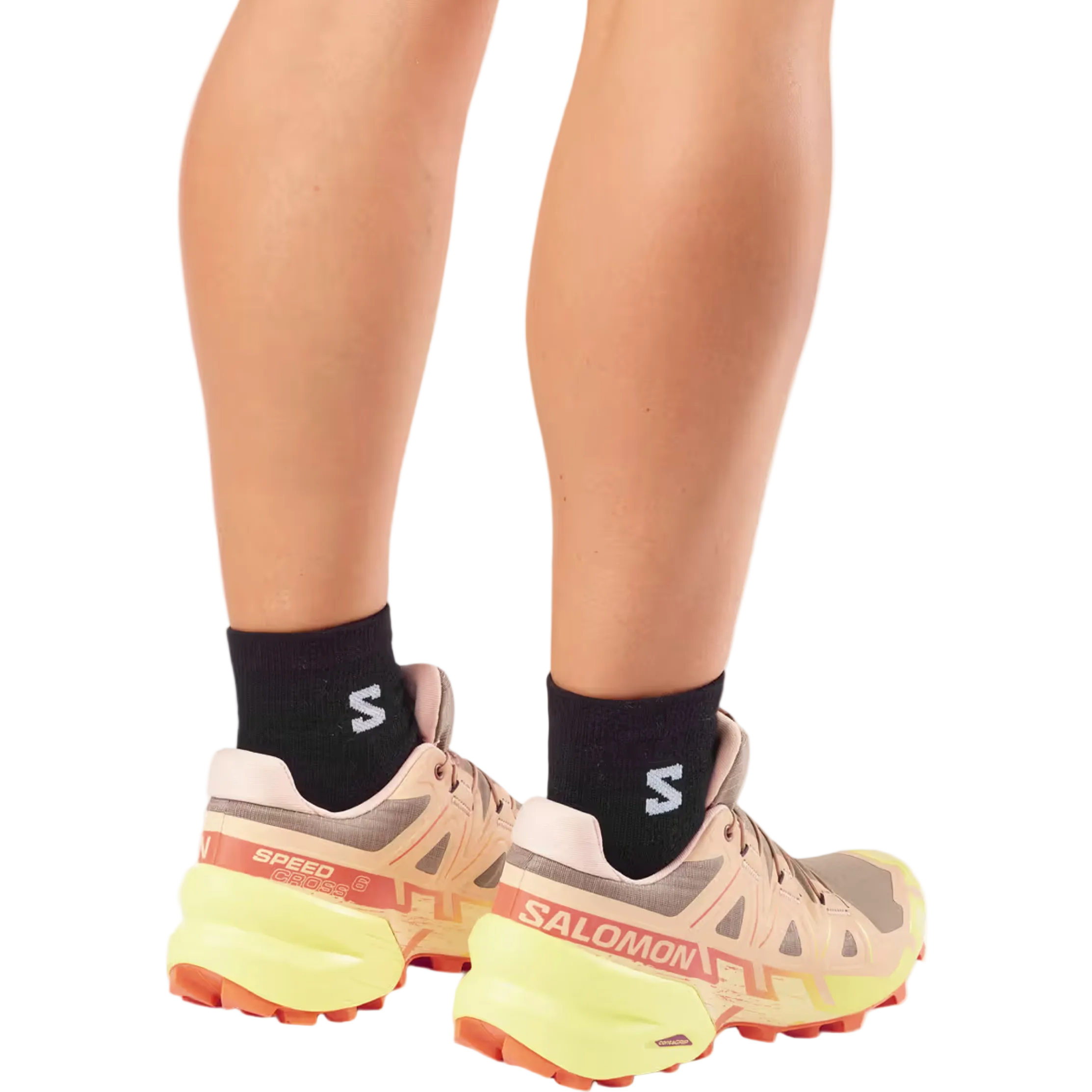 SALOMON batai Speedcross 6 W persikų/geltonos spalvos