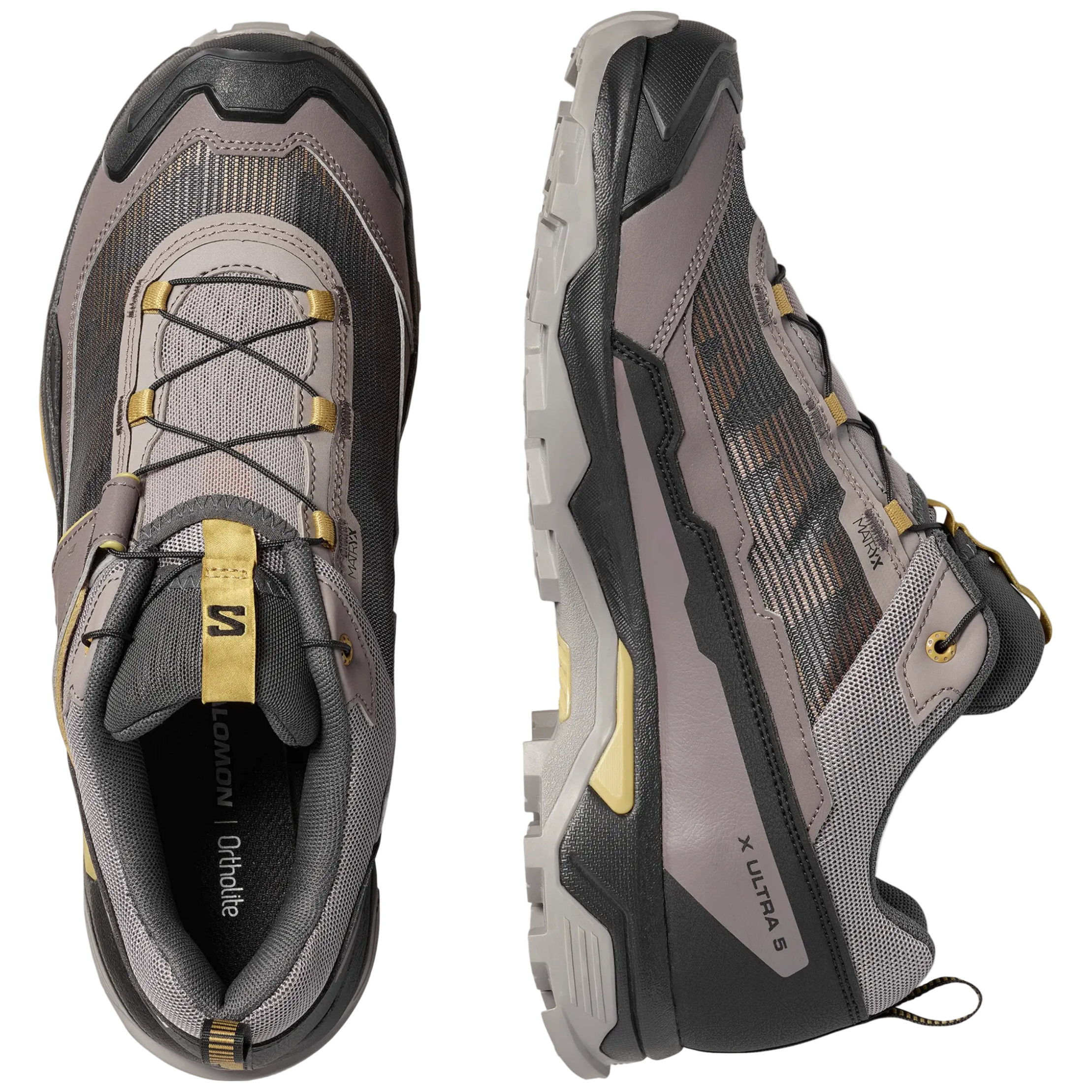 SALOMON Schuhe X Ultra 5 grau/schwarz/willow green