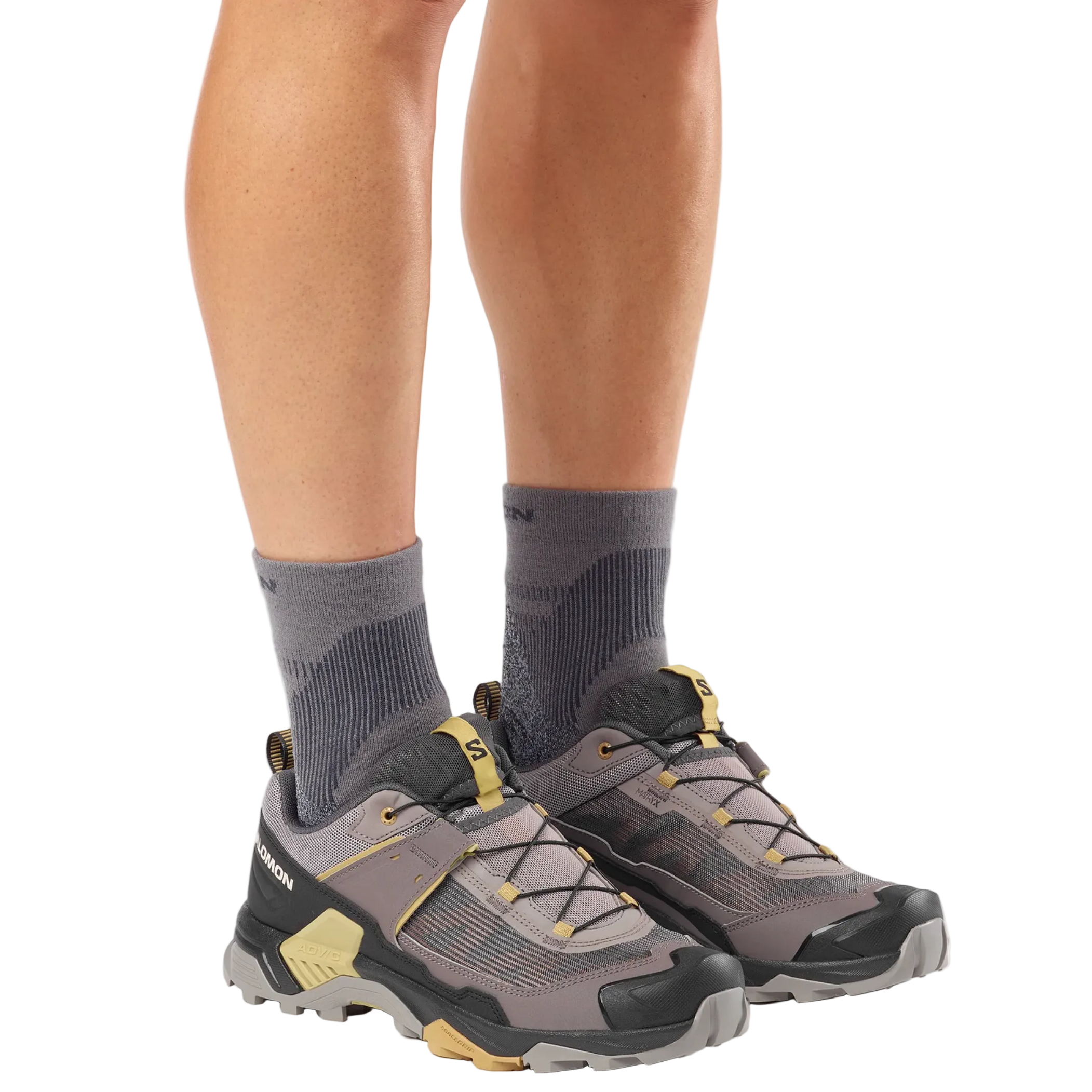 SALOMON Schuhe X Ultra 5 grau/schwarz/willow green