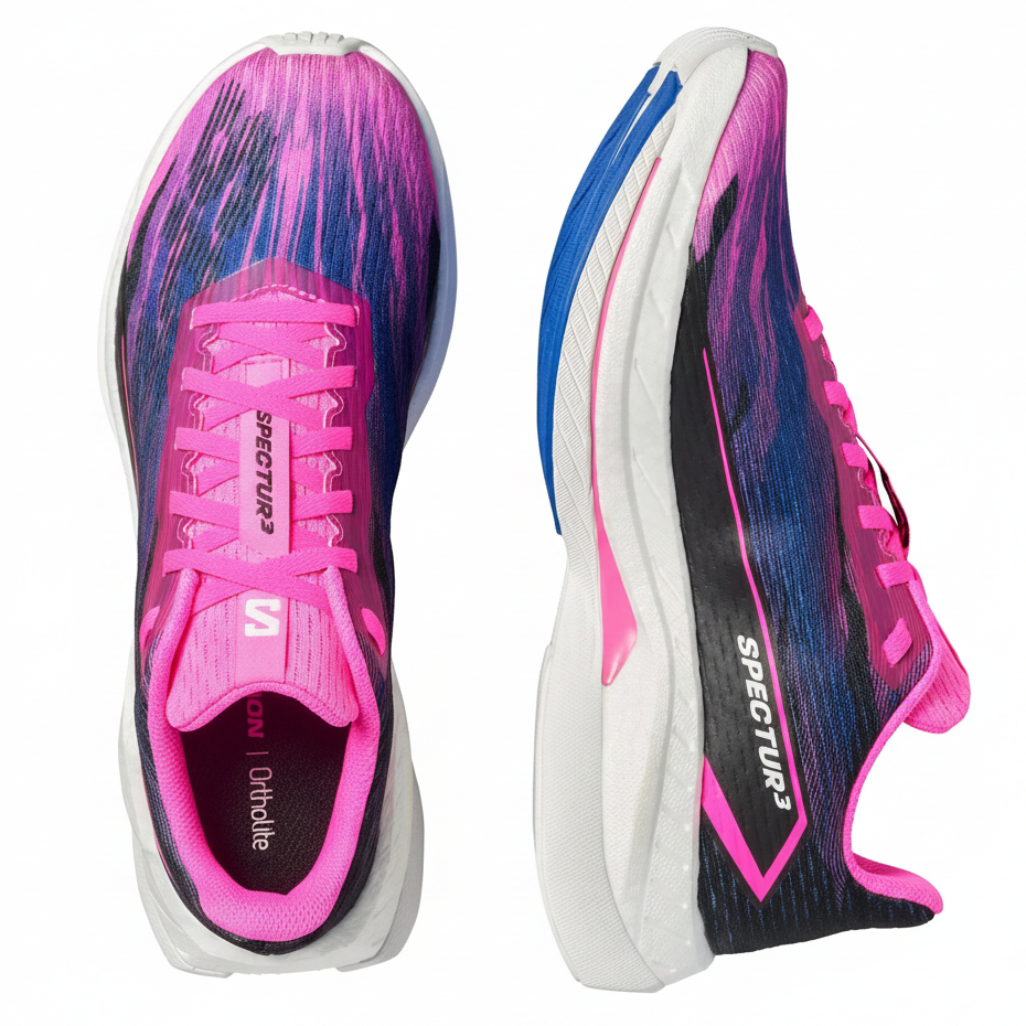 SALOMON batai Spectur 3 W juoda/balta/ryški rožinė