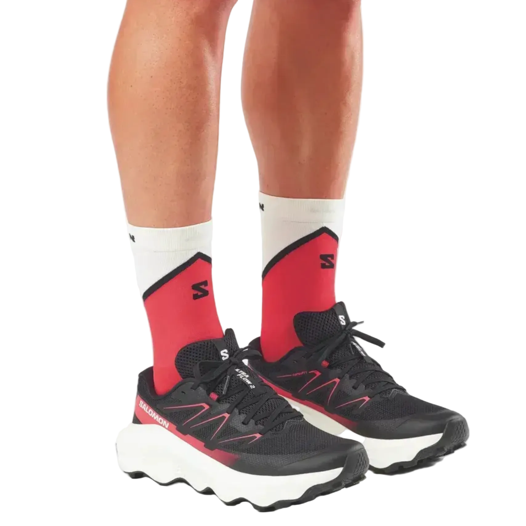 SALOMON apavi Ultra Flow 2 black/white/red