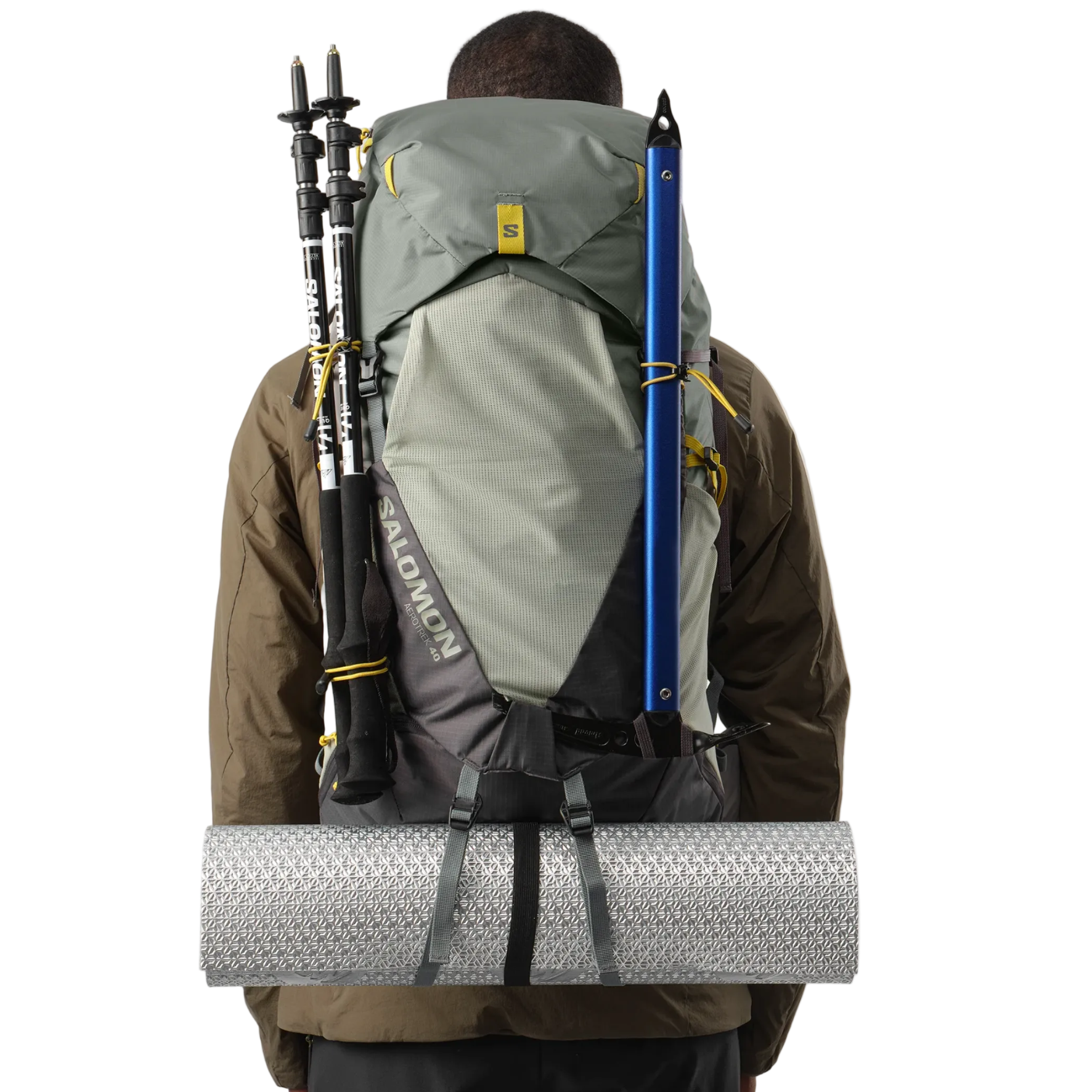 SALOMON soma muguras Aerotrek 40 grey/yellow