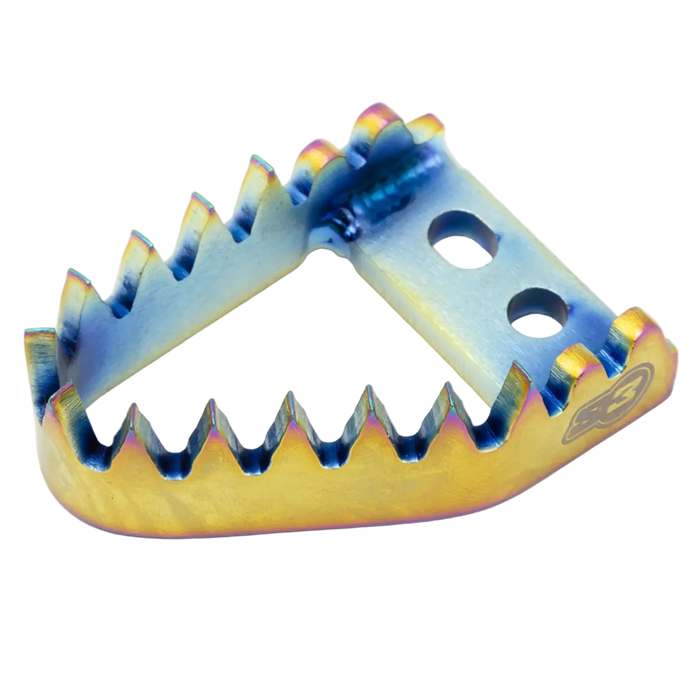 S3 gals bremžu pedālim Titanium Brake Tip Large Flat