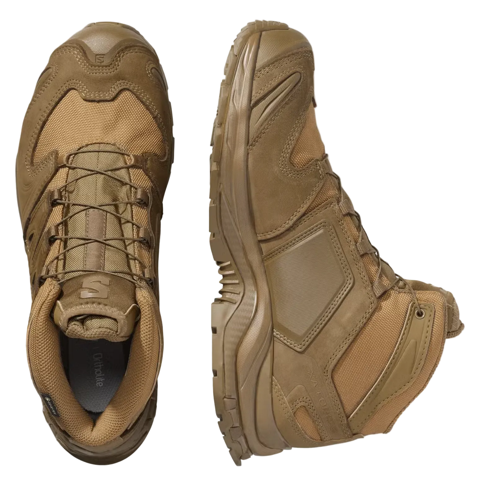 SALOMON tactische schoenen XA Forces Mid GTX coyote brown