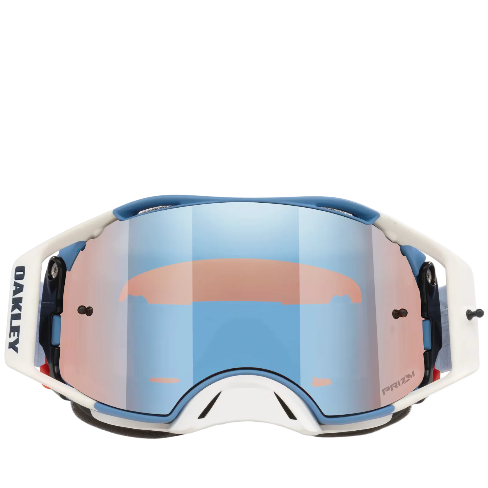 OAKLEY MX goggles Airbrake Sexton matt white/blue w/prizm sapphire irid