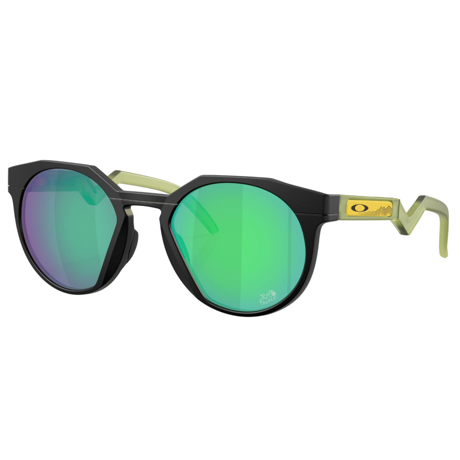 OAKLEY solbriller HSTN mat sort med Prizm Jade