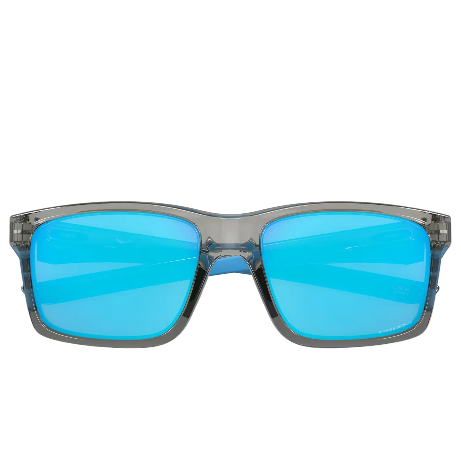 OAKLEY saulesbrilles Mainlink pelēkā tintē ar melno safīru