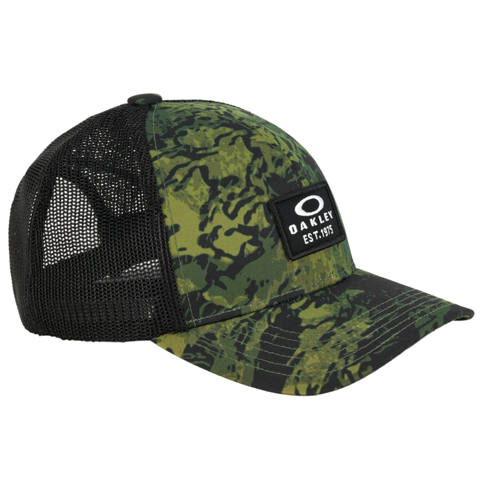 OAKLEY cepure Patch Trucker tiger camo zaļa