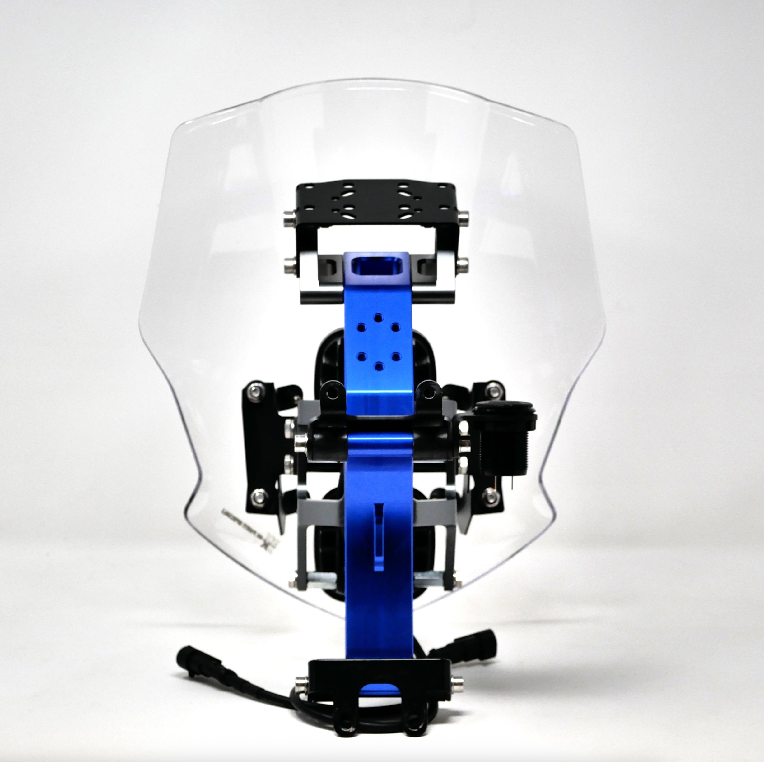 4K Rally CNC Navigation Tower Kit TE/FE '14-'26 w/Led light '20-'24