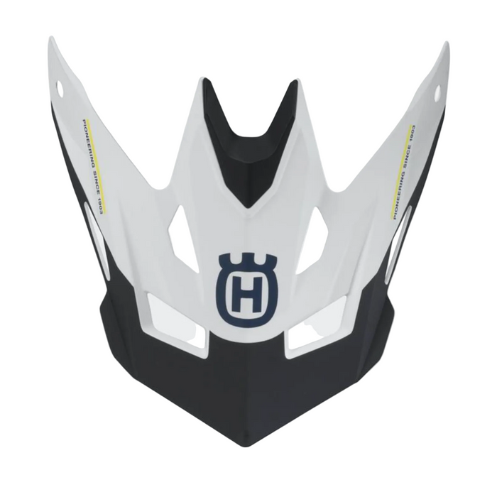 HUSQVARNA helmet peak Kids Railed white/black