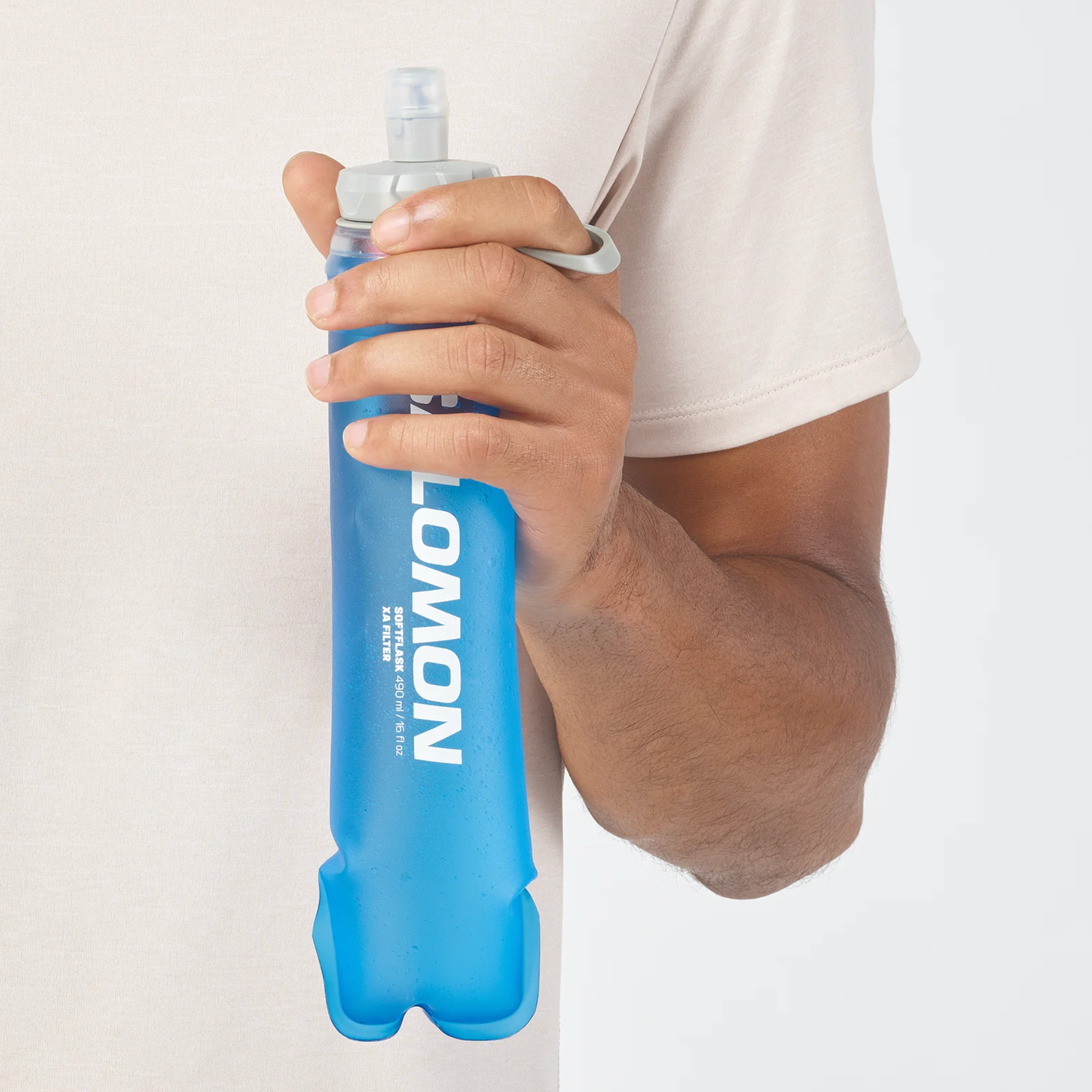 SALOMON rezervuārs Soft Flask 490ml XA filter blue