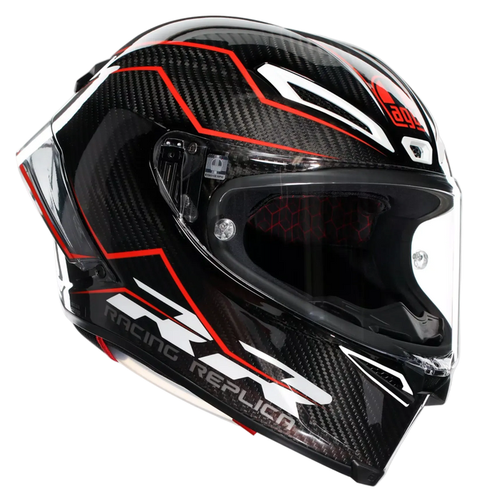 AGV ķivere Pista GP RR E2206 DOT MPLK performante carbon/red