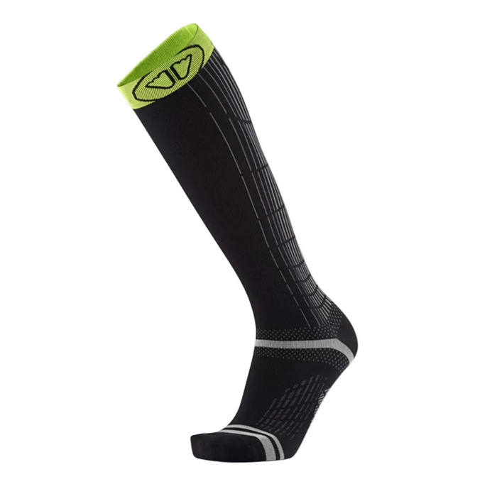SIDAS socks run endurance racing black/yellow