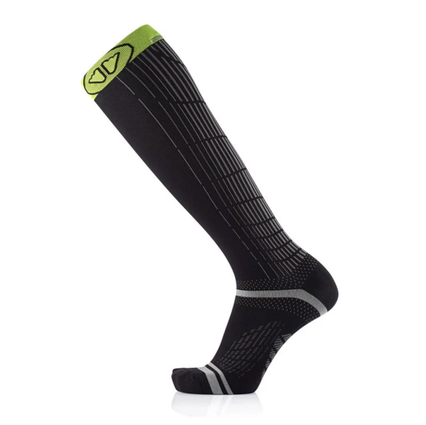 SIDAS zeķes Run endurance racing black/yellow