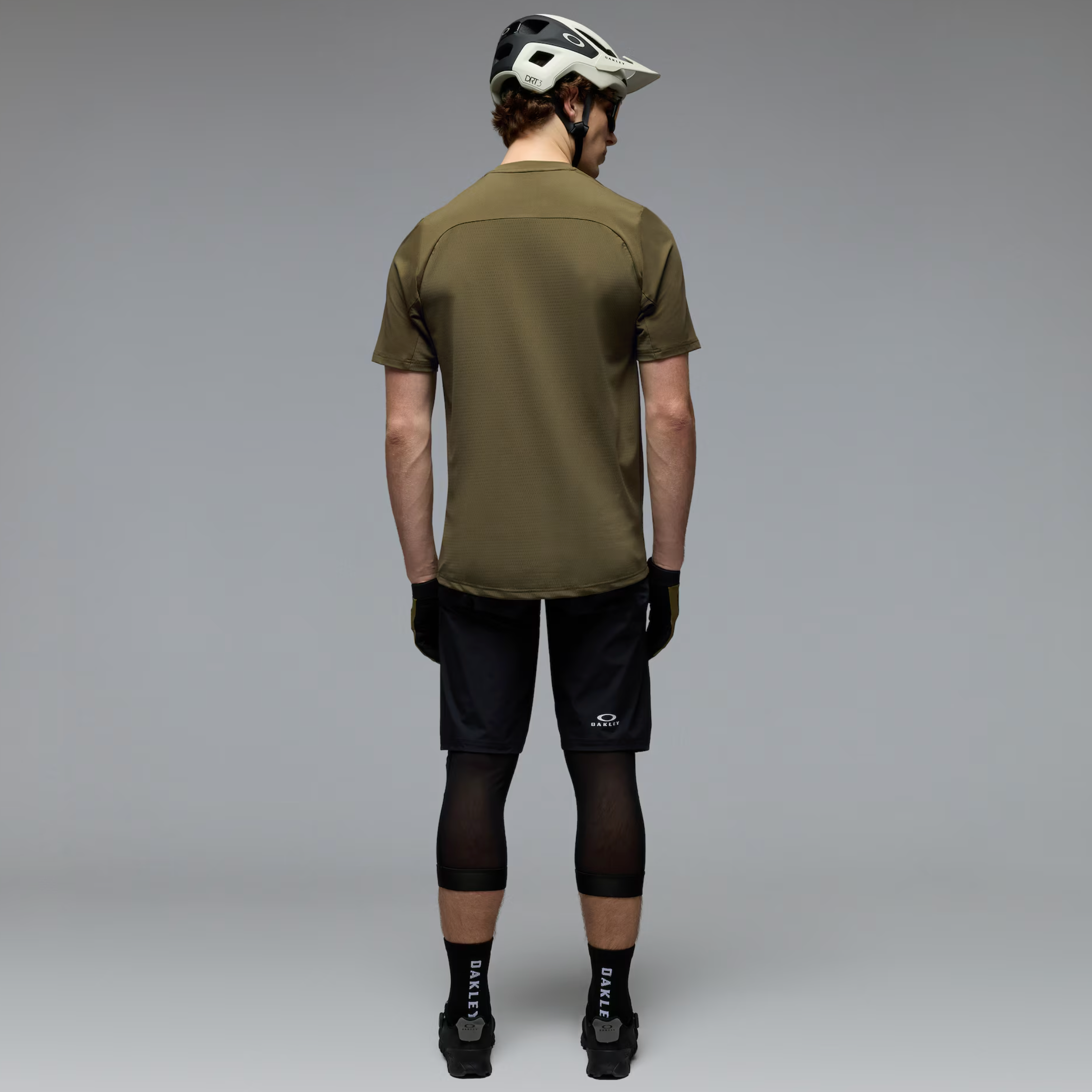 OAKLEY T-krekls Free Ride RC SS Jersey army green