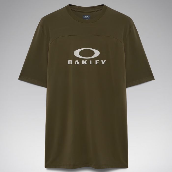 OAKLEY T-krekls Free Ride RC SS Jersey army green