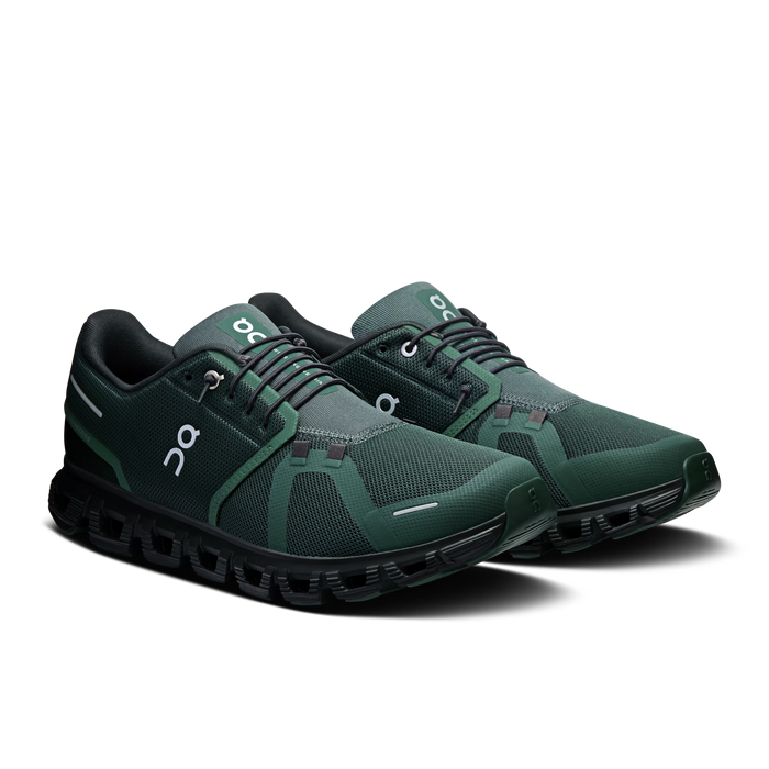 ON apavi Cloud 6 light dark green/black