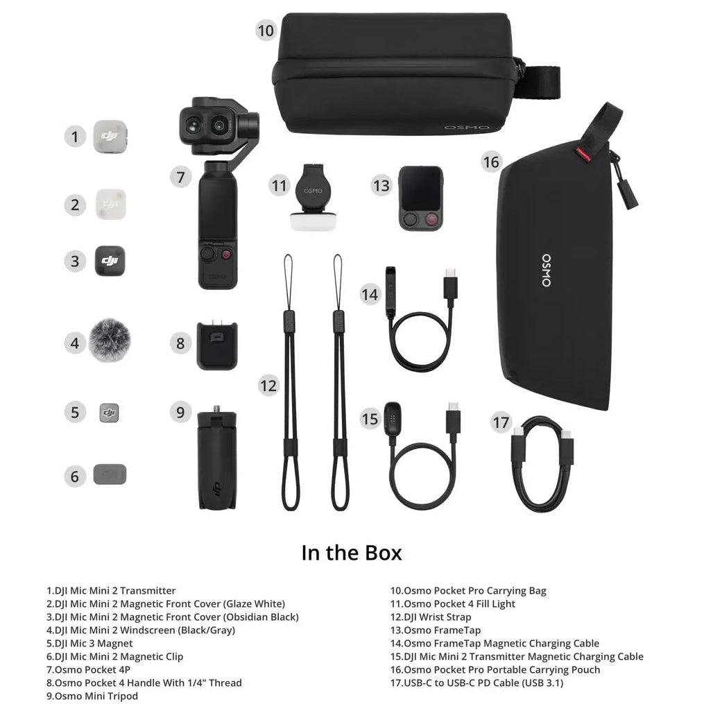 DJI kamera Osmo Pocket 4P Vlog Combo