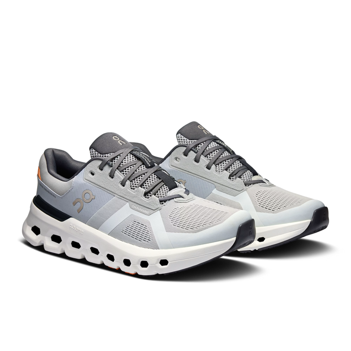 ON apavi Cloudrunner 2 Wide grey/white/orange