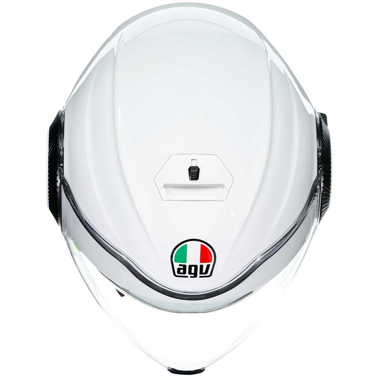 AGV helmet Orbyt Block white/blue/yellow fl