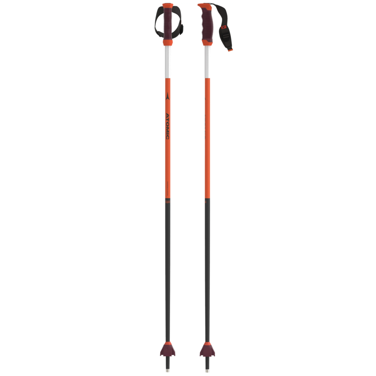 ATOMIC nūjas Redster JR SQS red/black/silver
