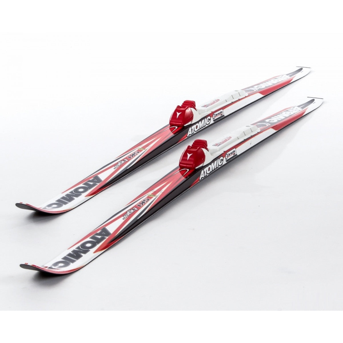 ATOMIC distanču slēpes ar stiprinājumiem Ski Tiger G2 red/white 170 '14
