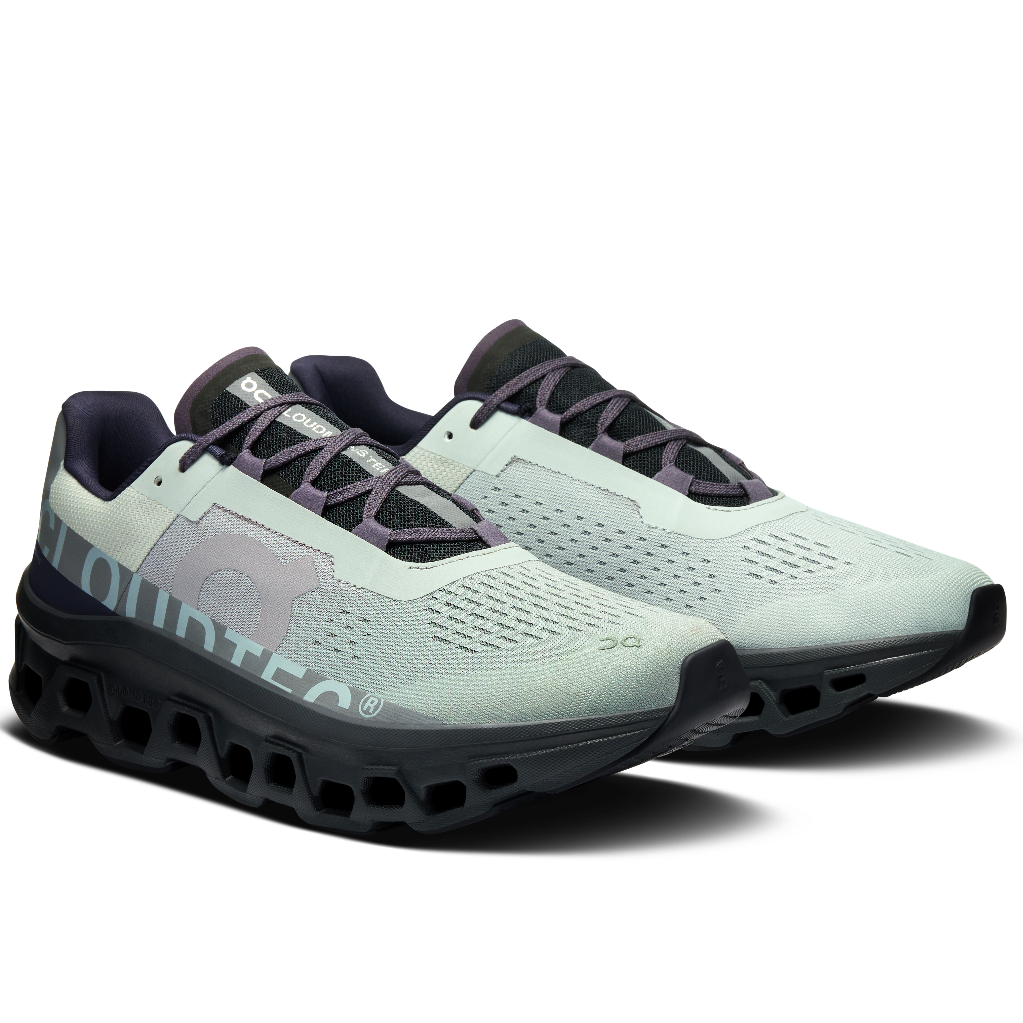 ON shoes Cloudmonster glacier/black