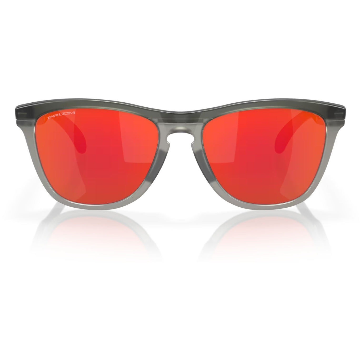 OAKLEY saulesbrilles Frogskins Range matt grey smoke w/prizm ruby