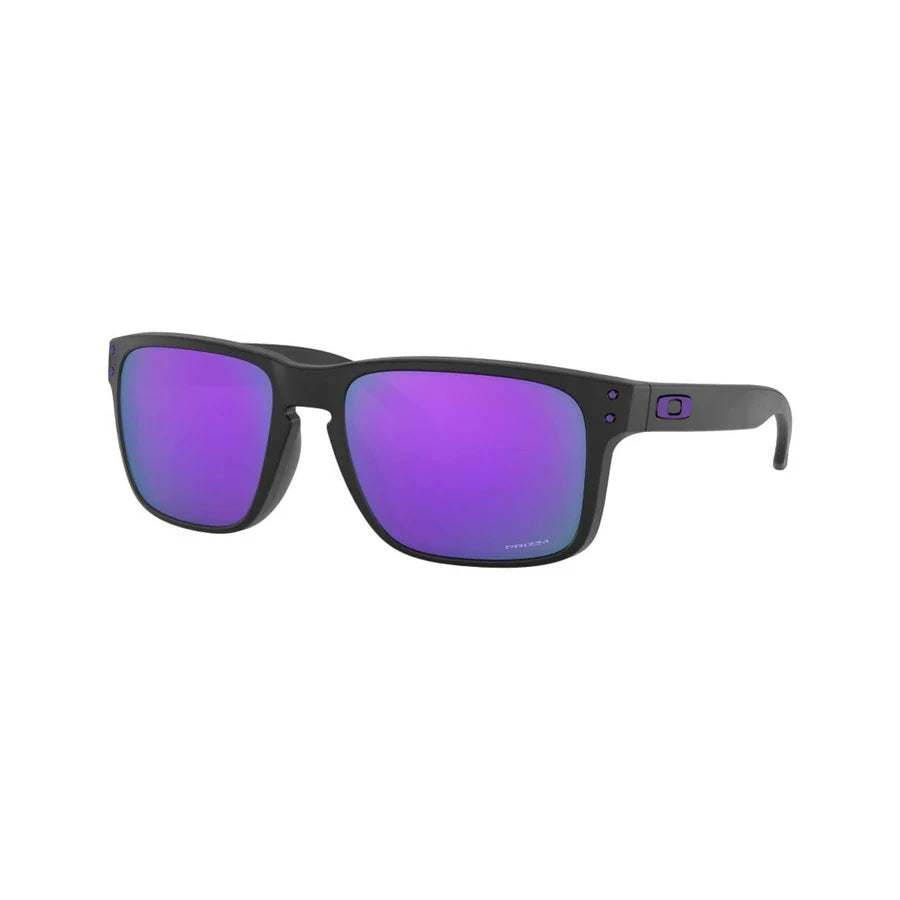 OAKLEY saulesbrilles Holbrook matt black w/prizm violet