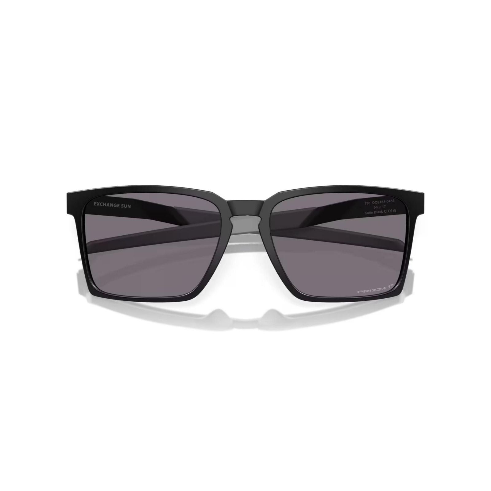 OAKLEY saulesbrilles Exchange Sun satin black w/prizm grey polarized