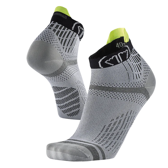 SIDAS kojinės Run/Feel pilka/juoda