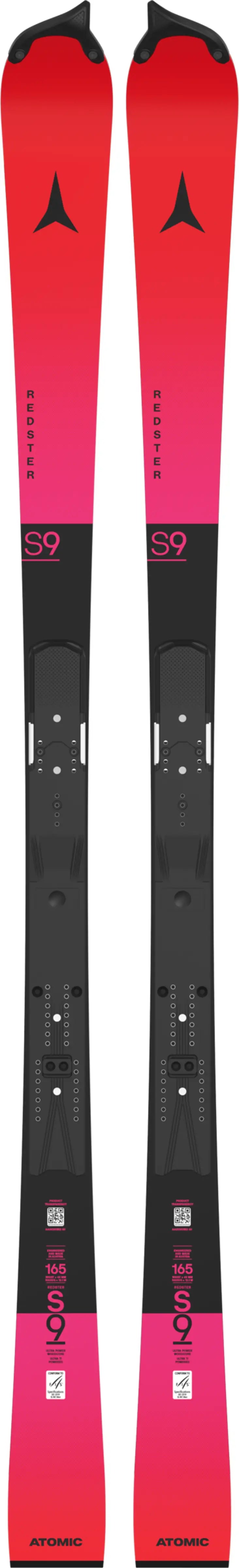 ATOMIC skis Redster FIS S9 M 165 red/violet w/o bindings