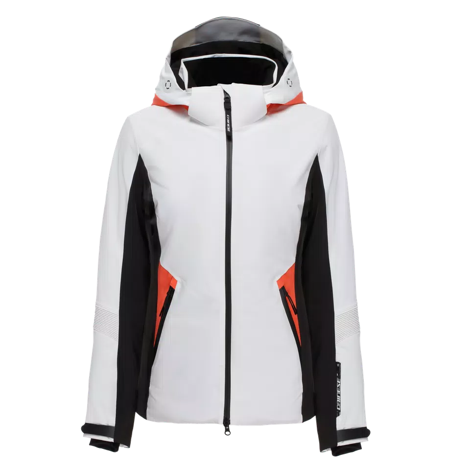 DAINESE jacket Speed Demon Lab Domeair Pro WMN white/stretch limo/coral