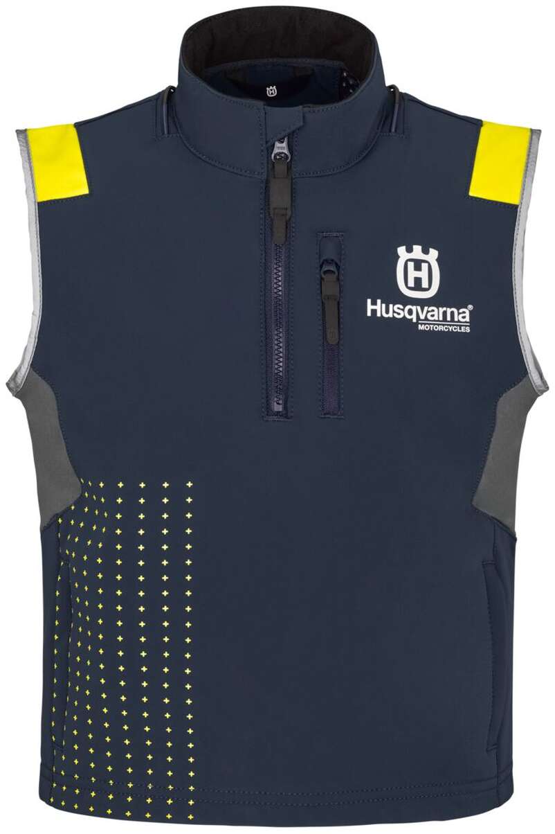 HUSQVARNA veste Kids Railed blue