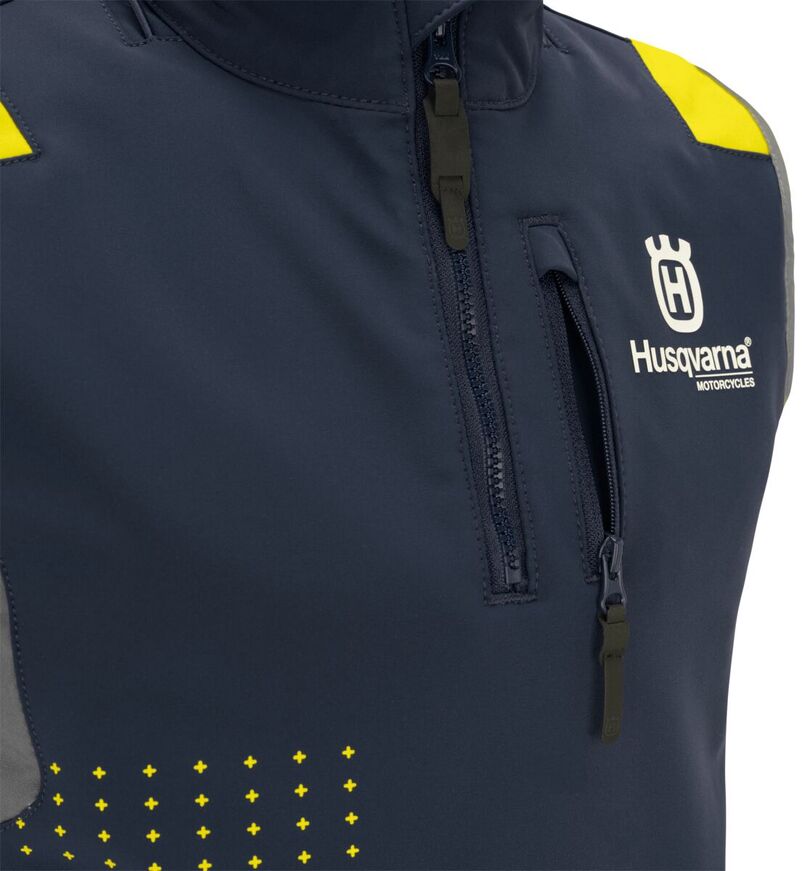 HUSQVARNA veste Kids Railed blue