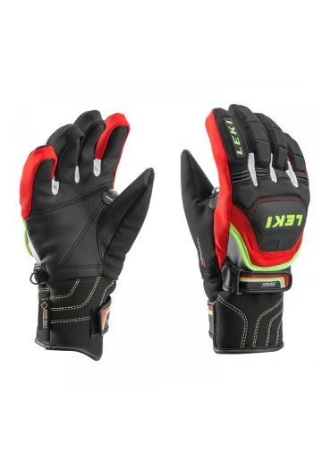 LEKI cimdi WC Race JR Flex S black/red