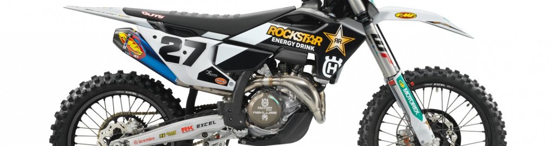 Jaunais 2023.gada FC 450 ROCKSTAR EDITION