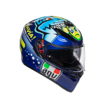 AGV ķivere K3 SV Rossi Misano 2015 blue/yellow 