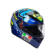 AGV ķivere K3 SV Rossi Misano 2015 blue/yellow 