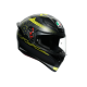 AGV ķivere K1 Track 46 black/yellow 