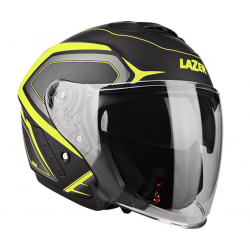 LAZER ķivere Tango Hexa black/yellow matt 